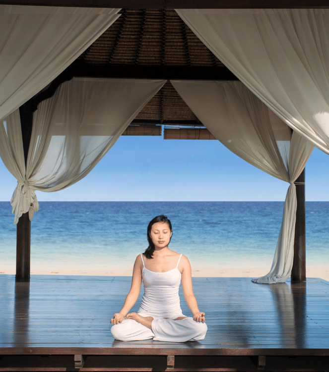 Meditation area in Praya Palawan